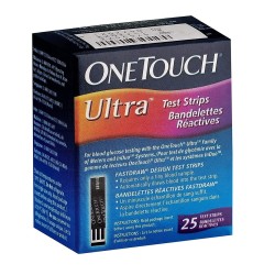 ONE TOUCH ULTRA STRIPS 25`S